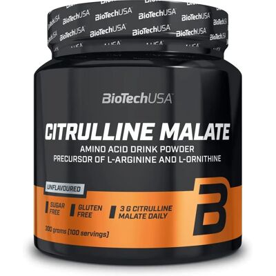BioTechUSA Citrulline Malate - Bez Smaku - 300g - Suplement diety BioTechUSA Citrulline Malate - Bez Smaku - 300g - Suplement diety