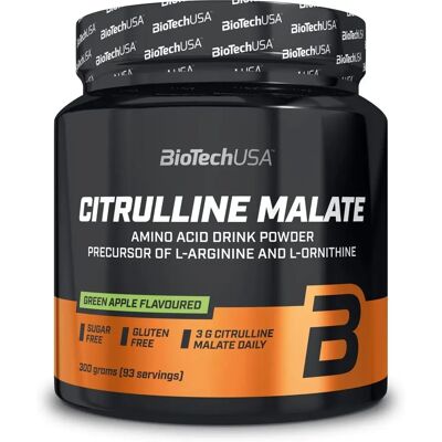 BioTechUSA Citrulline Malate - Zielone Jabłko - 300g - Suplement diety BioTechUSA Citrulline Malate - Zielone Jabłko - 300g - Suplement diety