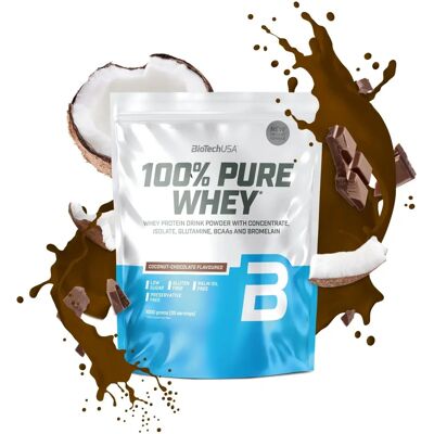 Biotech USA - Czysty Whey 1000g - Proszek - Różne kolory - Uniwersalny rozmiar Biotech USA - Czysty Whey 1000g - Proszek - Różne kolory - Uniwersalny rozmiar