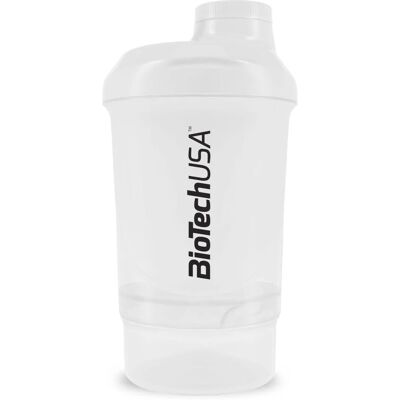 BioTechUSA - Wave+ Shaker - 450 ml - Transparent - Shaker - Publicité BioTechUSA - Wave+ Shaker - 450 ml - Transparent - Shaker - Publicité