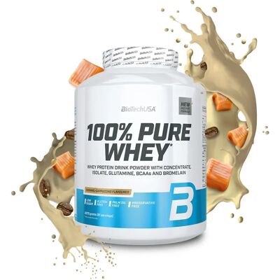 BIOTECHUSA Czyste białko serwatkowe Cappuccino - Suplement diety BIOTECHUSA Czyste białko serwatkowe Cappuccino - Suplement diety