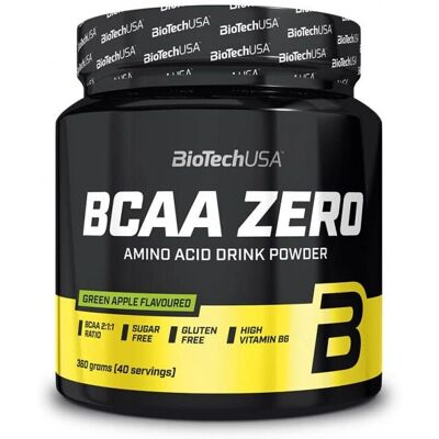 BioTechUSA BCAA Zero - Zielone Jabłko - 360 gramów BioTechUSA BCAA Zero - Zielone Jabłko - 360 gramów