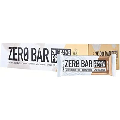 BioTechUSA Zero Bar Proteinriegel Geschmack Chocolate Chip Cookies 20 x 50g BioTechUSA Zero Bar Proteinriegel Geschmack Chocolate Chip Cookies 20 x 50g