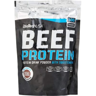 Proteina di Manzo BioTechUSA - Cioccolato Cocco - 500g - Polvere Proteica Proteina di Manzo BioTechUSA - Cioccolato Cocco - 500g - Polvere Proteica