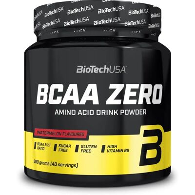 BioTechUSA BCAA Zero Watermelon - Polvere di aminoacidi BioTechUSA BCAA Zero Watermelon - Polvere di aminoacidi