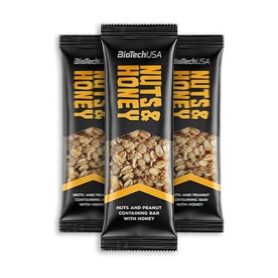 Barra Energética Nuts & Honey de BioTechUSA - Snack de Proteínas Barra Energética Nuts & Honey de BioTechUSA - Snack de Proteínas
