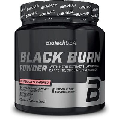 BioTechUSA Black Burn - Integratore alimentare con caffeina ed estratti vegetali BioTechUSA Black Burn - Integratore alimentare con caffeina ed estratti vegetali