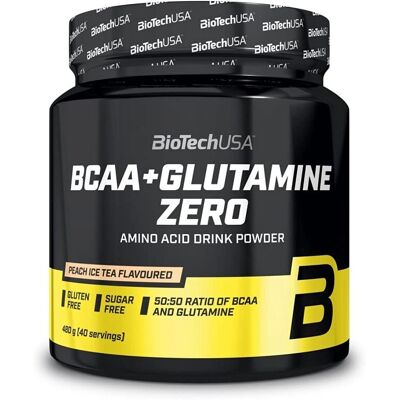 BioTechUSA BCAA + Glutamine Zero - Limone - 480 grammi BioTechUSA BCAA + Glutamine Zero - Limone - 480 grammi