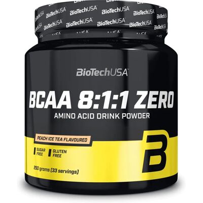 BioTechUSA BCAA 8:1:1 Zero Peach Ice Tea - Supplement BioTechUSA BCAA 8:1:1 Zero Peach Ice Tea - Supplement