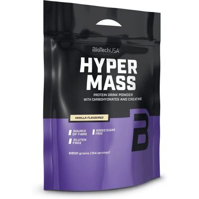 BioTechUSA Hyper Mass - Vanille - 6800 Gramm BioTechUSA Hyper Mass - Vanille - 6800 Gramm