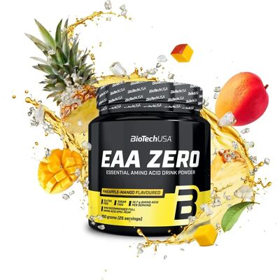 BioTechUSA EAA Zero Piña Mango - 350g Suplemento de aminoácidos BioTechUSA EAA Zero Piña Mango - 350g Suplemento de aminoácidos