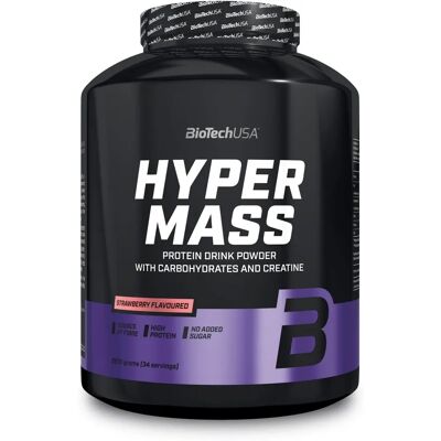BioTechUSA Hyper Mass - Truskawka - 2270g - Przyrost Masy BioTechUSA Hyper Mass - Truskawka - 2270g - Przyrost Masy