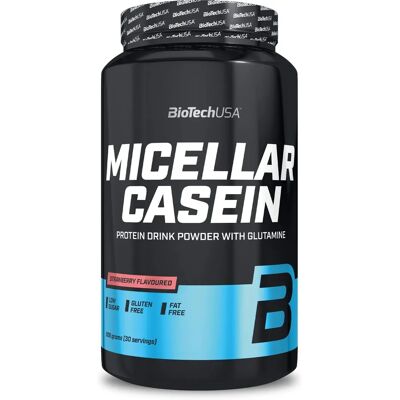 BioTechUSA Micellar Casein - Morango - 908g Pó de proteína BioTechUSA Micellar Casein - Morango - 908g Pó de proteína