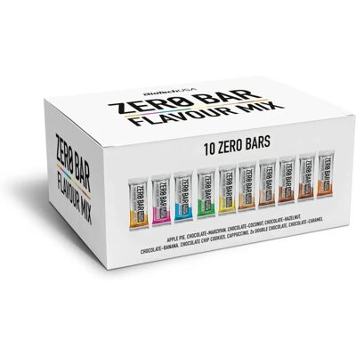 BioTechUSA Zero Bar KIT Flavour Mix - 10 x 50g Protein Snack BioTechUSA Zero Bar KIT Flavour Mix - 10 x 50g Protein Snack