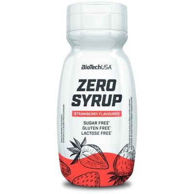 Sciroppo Zero di BioTechUSA - Fragola - 320 ml Sciroppo Zero di BioTechUSA - Fragola - 320 ml