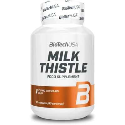 Milk Thistle BioTechUSA - 60 capsules - Complément alimentaire Milk Thistle BioTechUSA - 60 capsules - Complément alimentaire