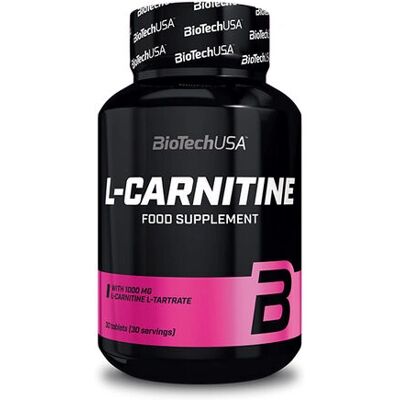 BiotechUSA L-Carnitin - 1000 Mg, 30 Tabletten - Nahrungsergänzungsmittel BiotechUSA L-Carnitin - 1000 Mg, 30 Tabletten - Nahrungsergänzungsmittel