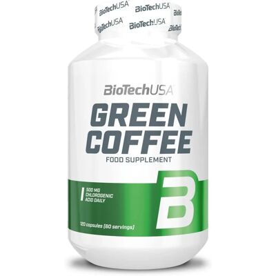 BioTechUSA Extrato de Café Verde - 120 Cápsulas - Suplemento Alimentar BioTechUSA Extrato de Café Verde - 120 Cápsulas - Suplemento Alimentar
