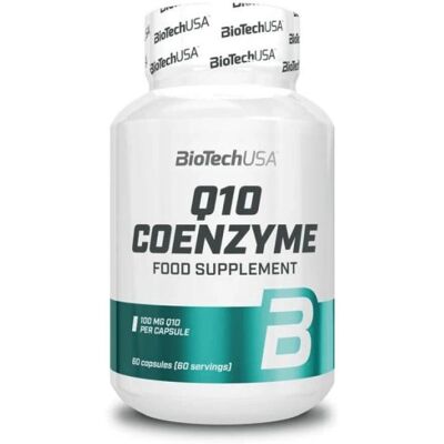 BioTechUSA Q10 Coenzym - 100mg - 60 Kapseln - Nahrungsergänzung BioTechUSA Q10 Coenzym - 100mg - 60 Kapseln - Nahrungsergänzung