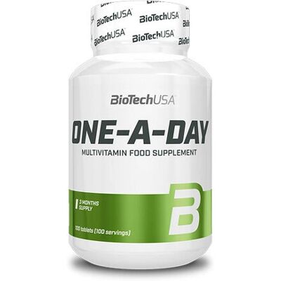 BioTechUSA One-A-Day Multivitamin - 100 tabletas BioTechUSA One-A-Day Multivitamin - 100 tabletas