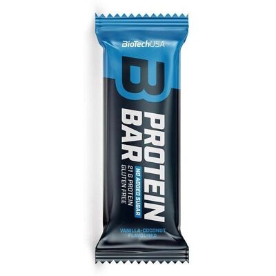 Barre de protéines BioTechUSA - Coco-Vanille - 16x70g Barre de protéines BioTechUSA - Coco-Vanille - 16x70g
