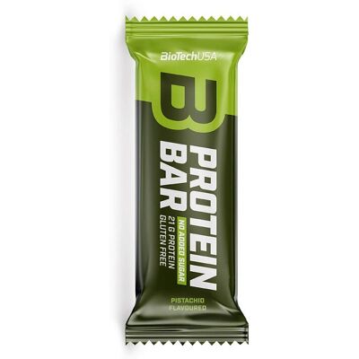 Barre de Protéines BioTechUSA - Pistache - 16 x 70g Barre de Protéines BioTechUSA - Pistache - 16 x 70g