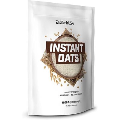 BioTechUSA Flocons d'Avoine Instantanés - Chocolat - 1000 grammes - Publicité BioTechUSA Flocons d'Avoine Instantanés - Chocolat - 1000 grammes - Publicité