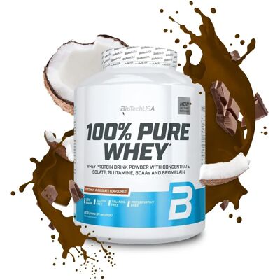 BioTech USA 100% Pure Whey 2270g Chocolat noix de coco BioTech USA 100% Pure Whey 2270g Chocolat noix de coco