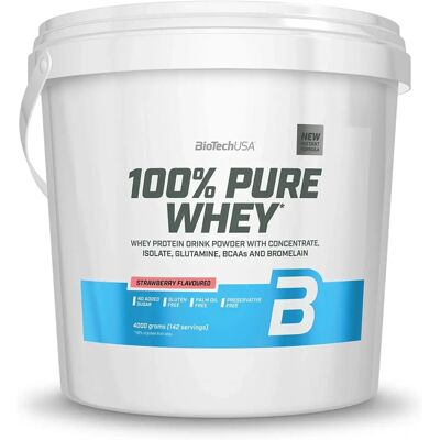 BioTechUSA 100% Puro Proteina di Siero di Latte Cookies & Cream - 1000g BioTechUSA 100% Puro Proteina di Siero di Latte Cookies & Cream - 1000g
