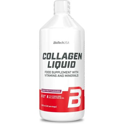 BioTech USA Liquide de Collagène 1000 ml - Fruits des Bois - Publicité BioTech USA Liquide de Collagène 1000 ml - Fruits des Bois - Publicité