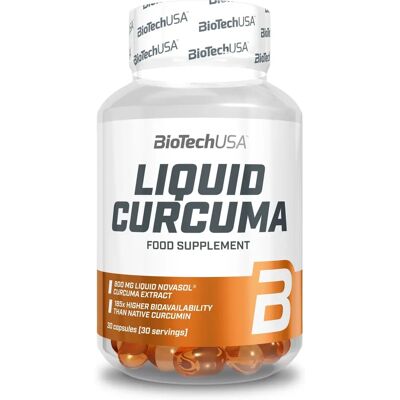 BioTechUSA Folyékony kurkuma - 30 kapszula - Étrend-kiegészítő BioTechUSA Folyékony kurkuma - 30 kapszula - Étrend-kiegészítő