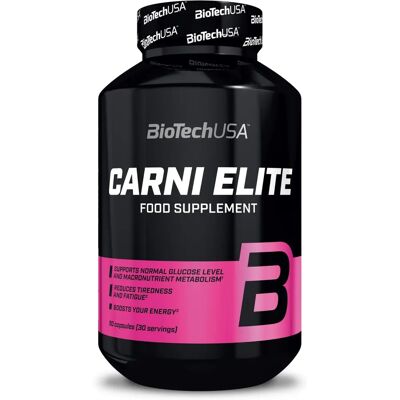 Biotech USA Carni Elite - Queima de Gordura - 90 Cápsulas Biotech USA Carni Elite - Queima de Gordura - 90 Cápsulas