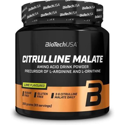 BioTechUSA Citrulline Malate Lime - 300g - Suplement diety BioTechUSA Citrulline Malate Lime - 300g - Suplement diety
