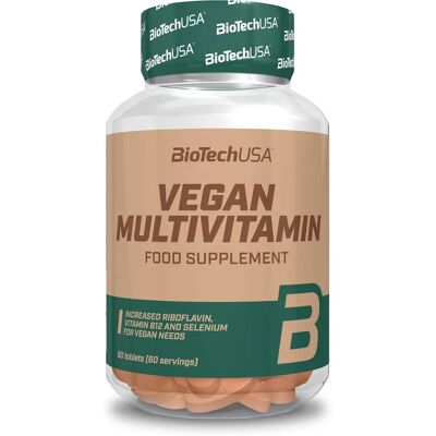 Biotech USA Vegane Multivitamine - Mehrere Farben - 60 Kapseln - Nahrungsergänzung für Veganer & Vegetarier - Unterstützt Immunsystem & Knochengesundheit Biotech USA Vegane Multivitamine - Mehrere Farben - 60 Kapseln - Nahrungsergänzung für Veganer & Vegetarier - Unterstützt Immunsystem & Knochengesundheit