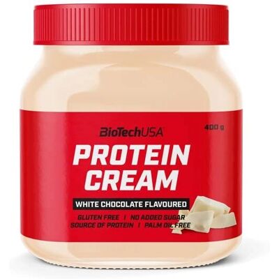 BioTechUSA Crema Proteica Cioccolato Bianco - 400g - Crema Proteica BioTechUSA Crema Proteica Cioccolato Bianco - 400g - Crema Proteica