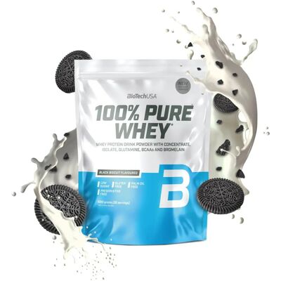 BioTechUSA 100% Czyste Białko Serwatkowe - Czarny Ciastko - 1000g BioTechUSA 100% Czyste Białko Serwatkowe - Czarny Ciastko - 1000g
