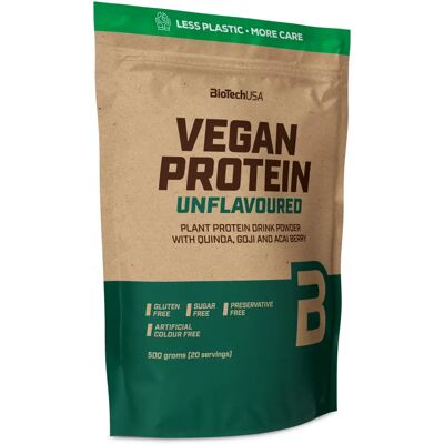 BioTechUSA Wegan Protein - Bez Smaku - 500g - Proszek Białkowy BioTechUSA Wegan Protein - Bez Smaku - 500g - Proszek Białkowy