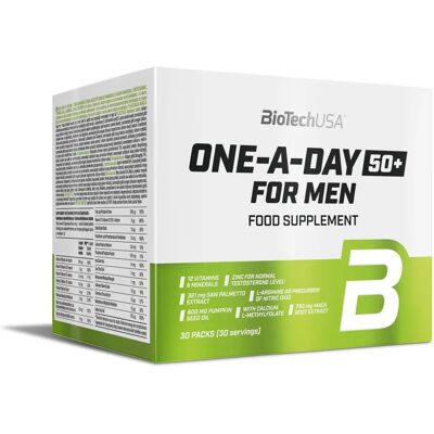 BioTech USA One A Day 50+ Per Uomini - Integratori alimentari BioTech USA One A Day 50+ Per Uomini - Integratori alimentari
