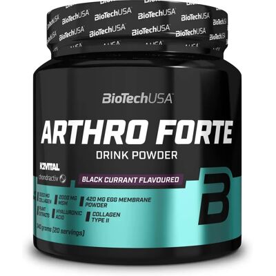 BioTechUSA Arthro Forte Polvo para Beber - Grosella Negra - 340g - Apoyo articular BioTechUSA Arthro Forte Polvo para Beber - Grosella Negra - 340g - Apoyo articular