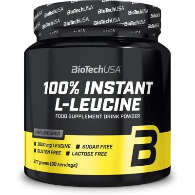 BioTechUSA 100% L-Leucina Instantânea - 277 g - Suplemento Alimentar BioTechUSA 100% L-Leucina Instantânea - 277 g - Suplemento Alimentar