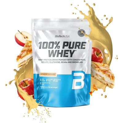 BioTechUSA 100% Pure Whey Apple Pie - 454g - Whey Protein BioTechUSA 100% Pure Whey Apple Pie - 454g - Whey Protein