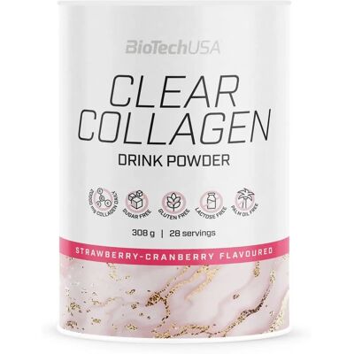 BioTechUSA - Collagen Strawberry-Cranberry - 308g BioTechUSA - Collagen Strawberry-Cranberry - 308g