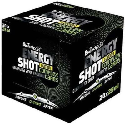 BioTechUSA Energy Shot - Limão - 20 Doses BioTechUSA Energy Shot - Limão - 20 Doses