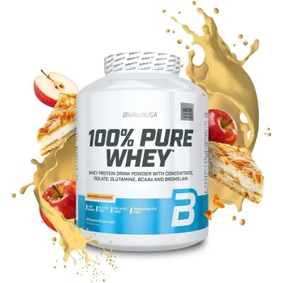 BioTechUSA 100% Reines Whey - Apfelkuchen - 2270g - Molkenprotein BioTechUSA 100% Reines Whey - Apfelkuchen - 2270g - Molkenprotein