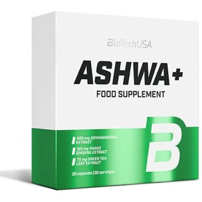 BioTechUSA Ashwa+ - 30 capsules - Dietary Supplement BioTechUSA Ashwa+ - 30 capsules - Dietary Supplement