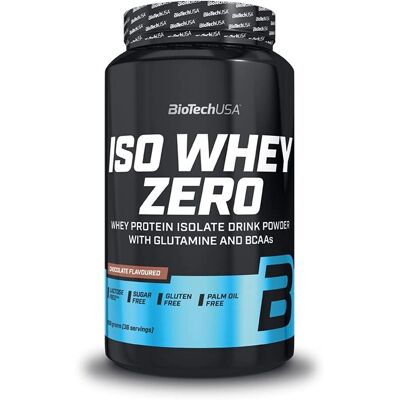 BioTechUSA Iso Whey Zero Baunilha - Proteína de soro 908g BioTechUSA Iso Whey Zero Baunilha - Proteína de soro 908g