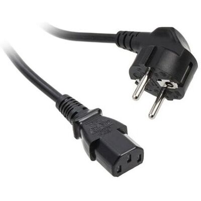 Kolink Stromkabel - 1,8 m, CEE7/7 zu C13, Schwarz Kolink Stromkabel - 1,8 m, CEE7/7 zu C13, Schwarz
