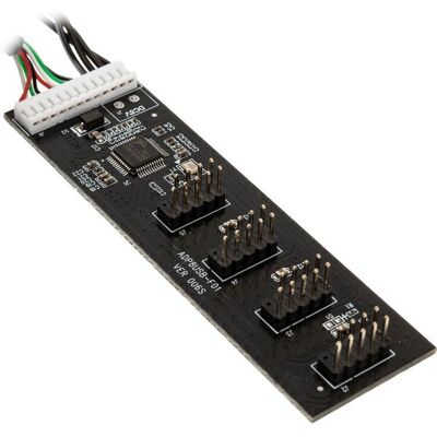 Kolink Intern USB-Hub - 4 Poorten - Zwart Kolink Intern USB-Hub - 4 Poorten - Zwart