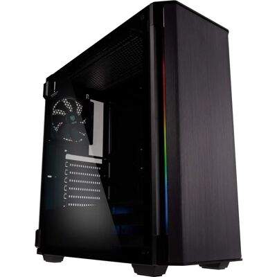 Boîtier Midi Tower RGB Kolink Refine - Gris Gunmetal Boîtier Midi Tower RGB Kolink Refine - Gris Gunmetal