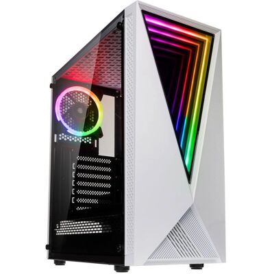 Kolink Weiß RGB Midi Tower - Gehäuse Kolink Weiß RGB Midi Tower - Gehäuse